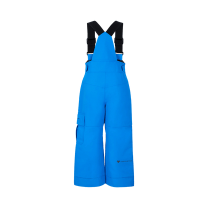 OBERMEYER BOYS' VOLT BIB PANT - BLUE VIBES - BACK VIEW