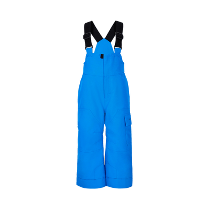 OBERMEYER BOYS' VOLT BIB PANT - BLUE VIBES - FRONT VIEW