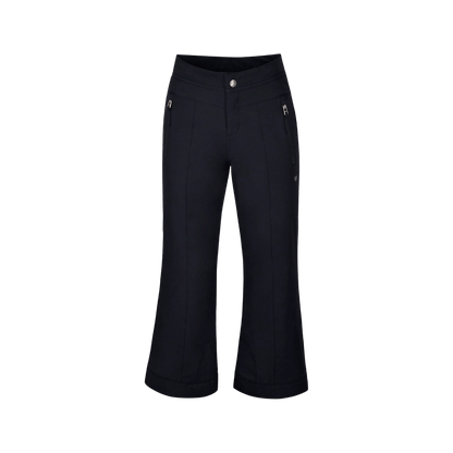 OBERMEYER GIRLS' BROOKE PANT - BLACK - FRONT VIEW