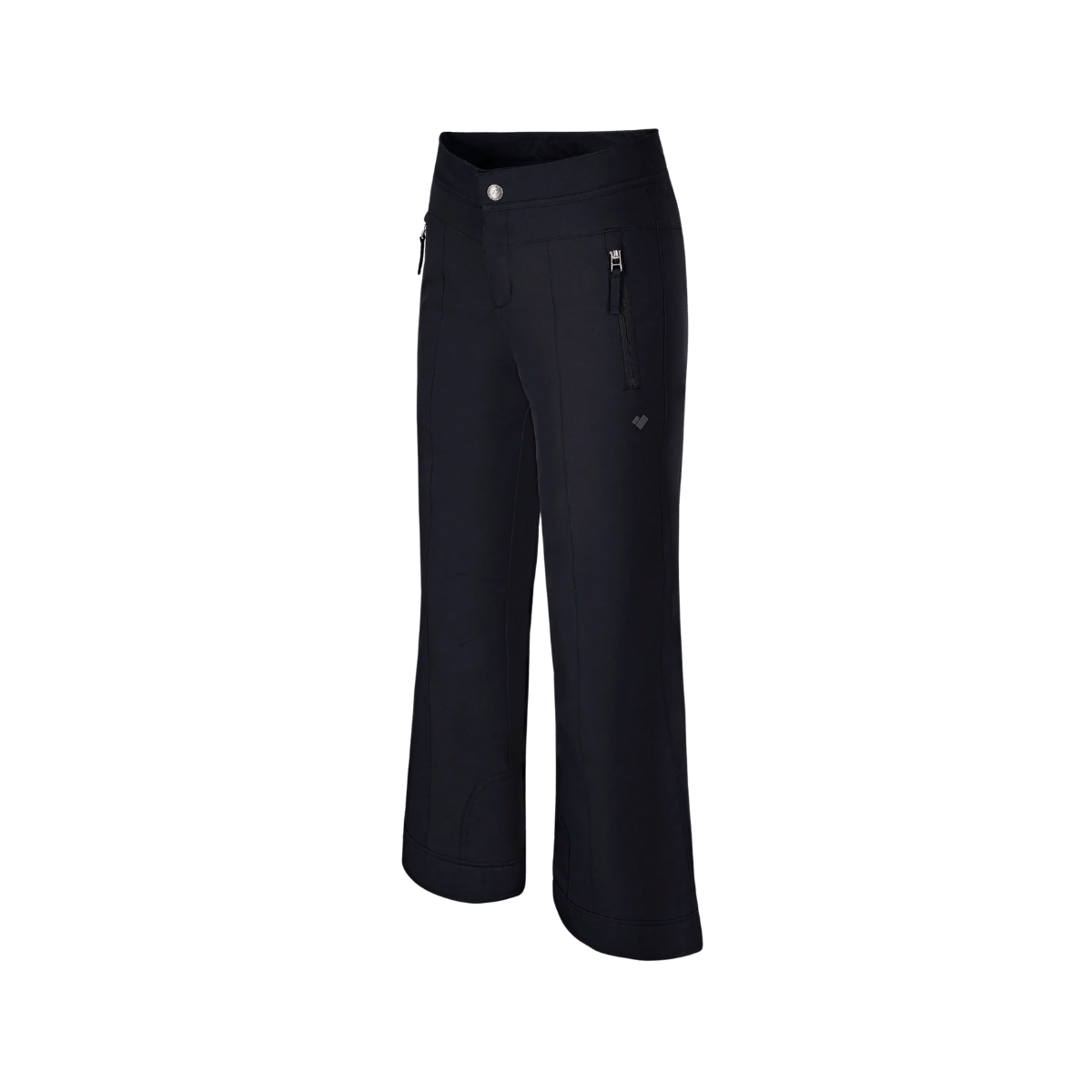 OBERMEYER GIRLS' BROOKE PANT - BLACK - SIDE VIEW