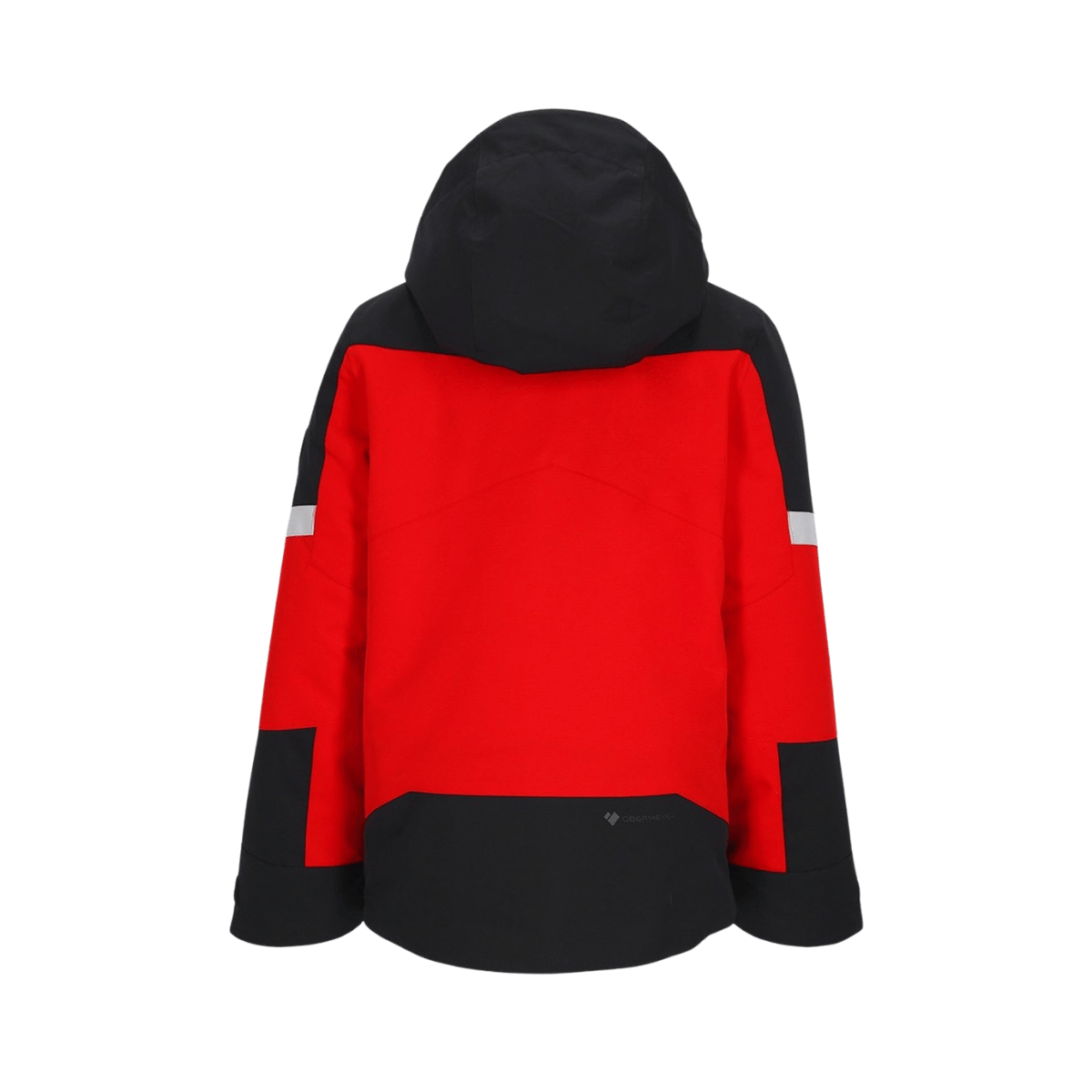 OBERMEYER BOYS' FLEET JACKET - MOONSTONE - BACK VIEW