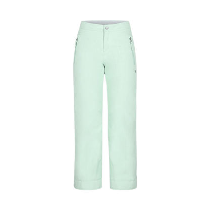 OBERMEYER GIRLS' BROOKE PANT - WINTER MINT - FRONT VIEW