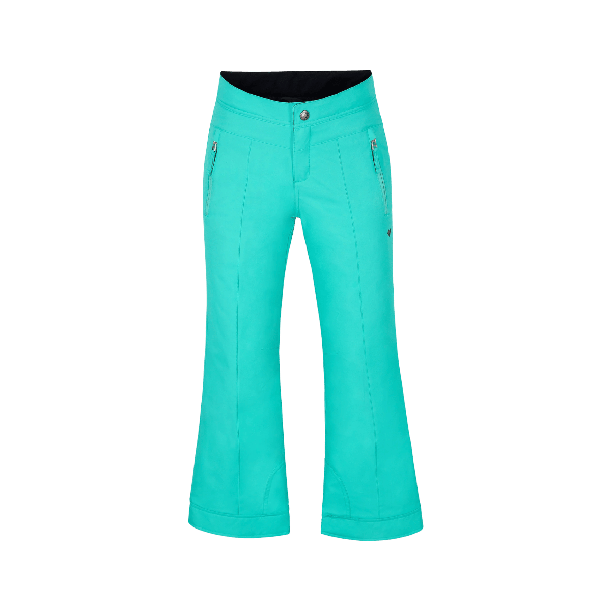 OBERMEYER GIRLS' BROOKE PANT - HOT TROPIC - FRONT VIEW