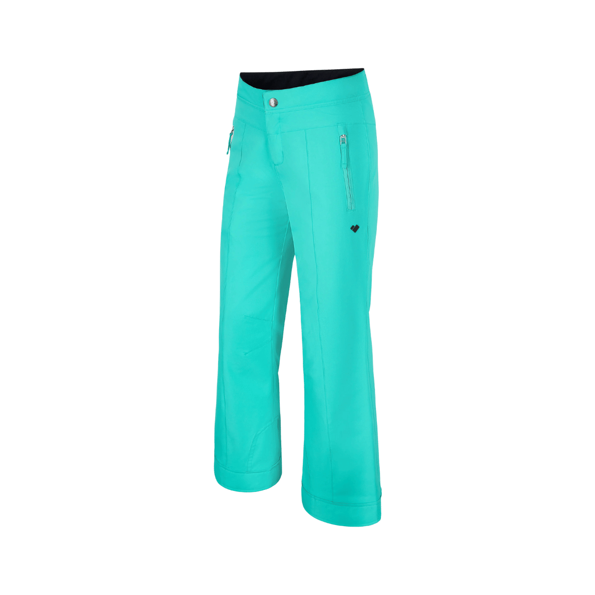 OBERMEYER GIRLS' BROOKE PANT - HOT TROPIC - SIDE VIEW