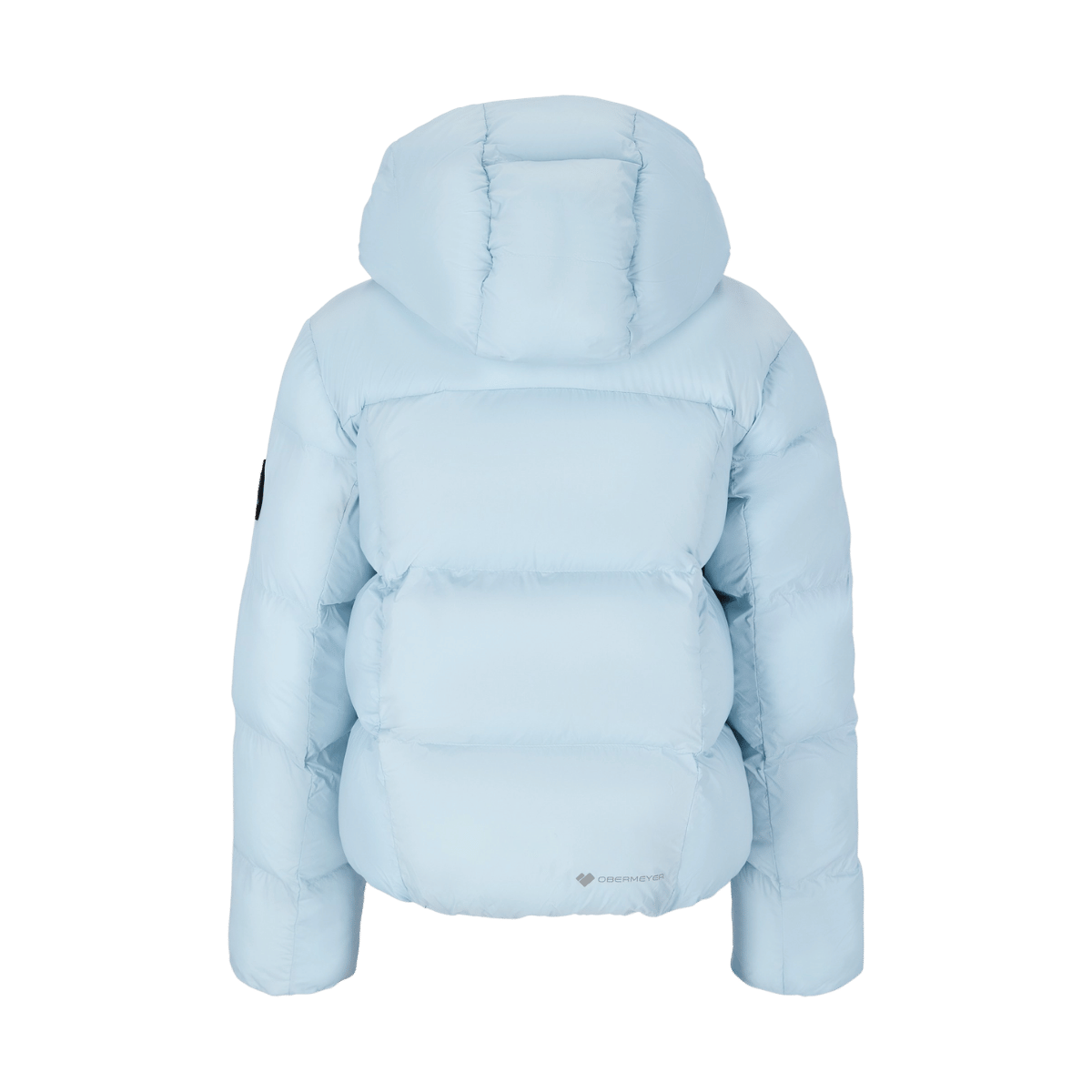 OBERMEYER GIRL'S ISLA JACKET - ICEBURG BLUE - BACK VIEW