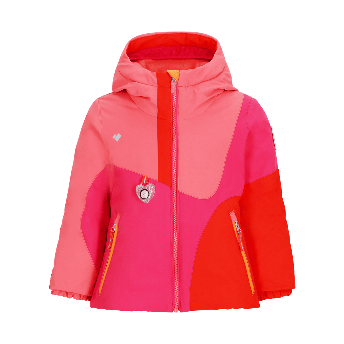 OBERMEYER GIRLS' LIVIA JACKET - SHOWSTOPPER - FRONT VIEW