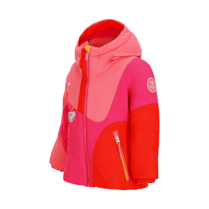 OBERMEYER GIRLS' LIVIA JACKET - SHOWSTOPPER - SIDE VIEW