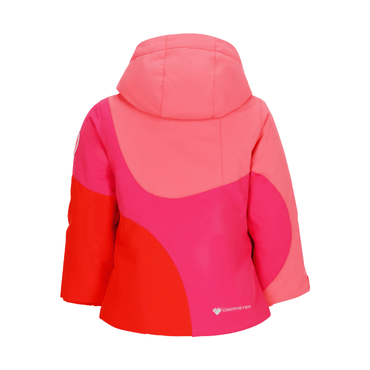 OBERMEYER GIRLS' LIVIA JACKET - SHOWSTOPPER - BACK VIEW