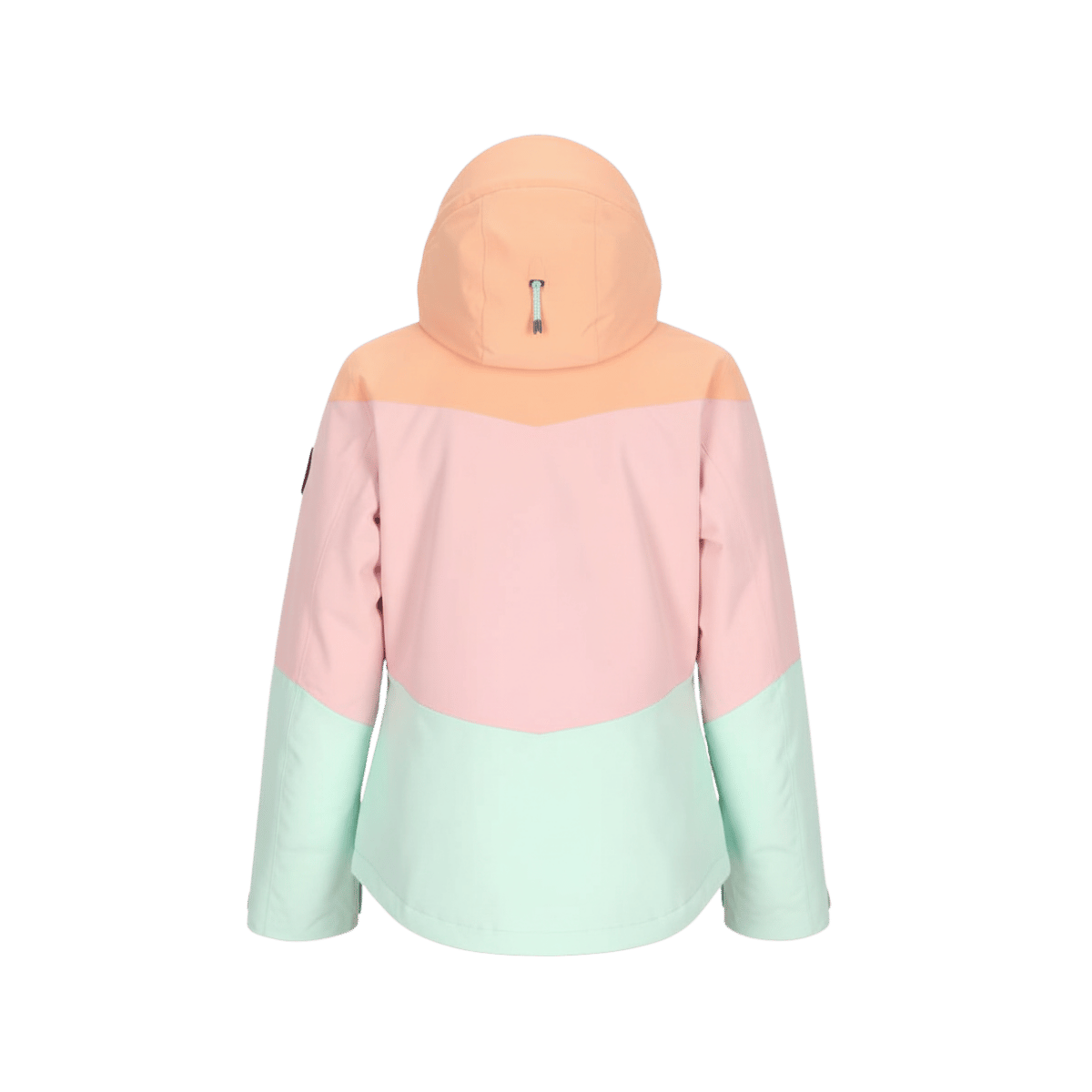 OBERMEYER GIRLS' REESE JACKET - PEACHY - BACK VIEW