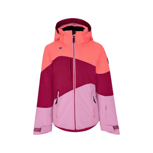 OBERMEYER GIRLS' REESE JACKET - DUSTY PURPLE - FRONT VIEW