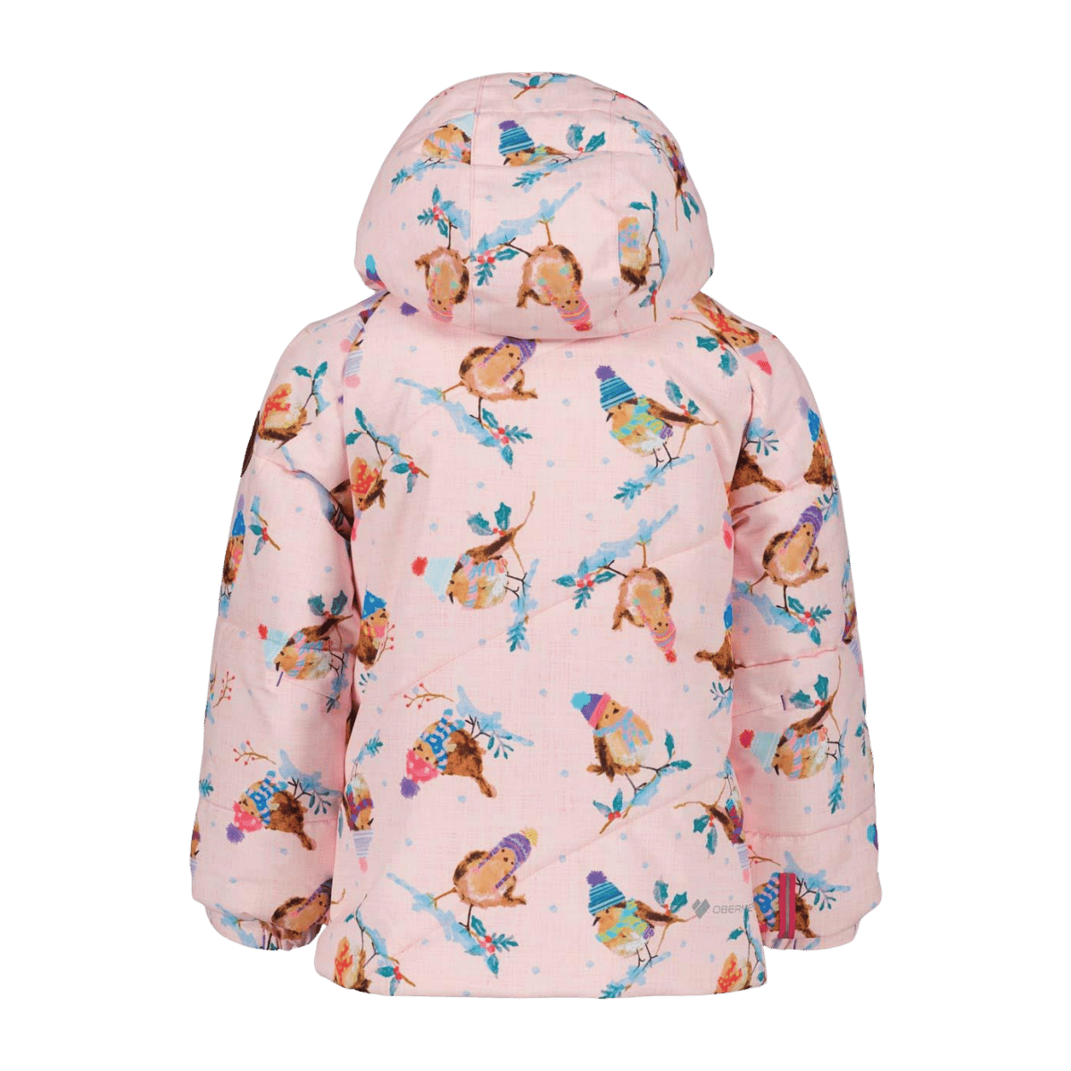 OBERMEYER KIDS' CAMBER JACKET - SWEETIE TWEETIES - BACK VIEW