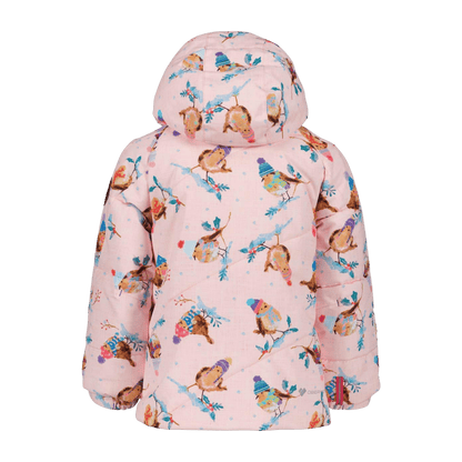 OBERMEYER KIDS' CAMBER JACKET - SWEETIE TWEETIES - BACK VIEW