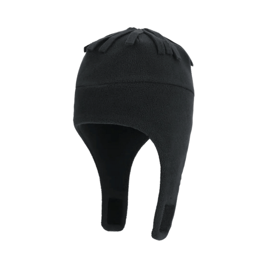 OBERMEYER KIDS' ORBIT FLEECE HAT - BLACK - BACK VIEW