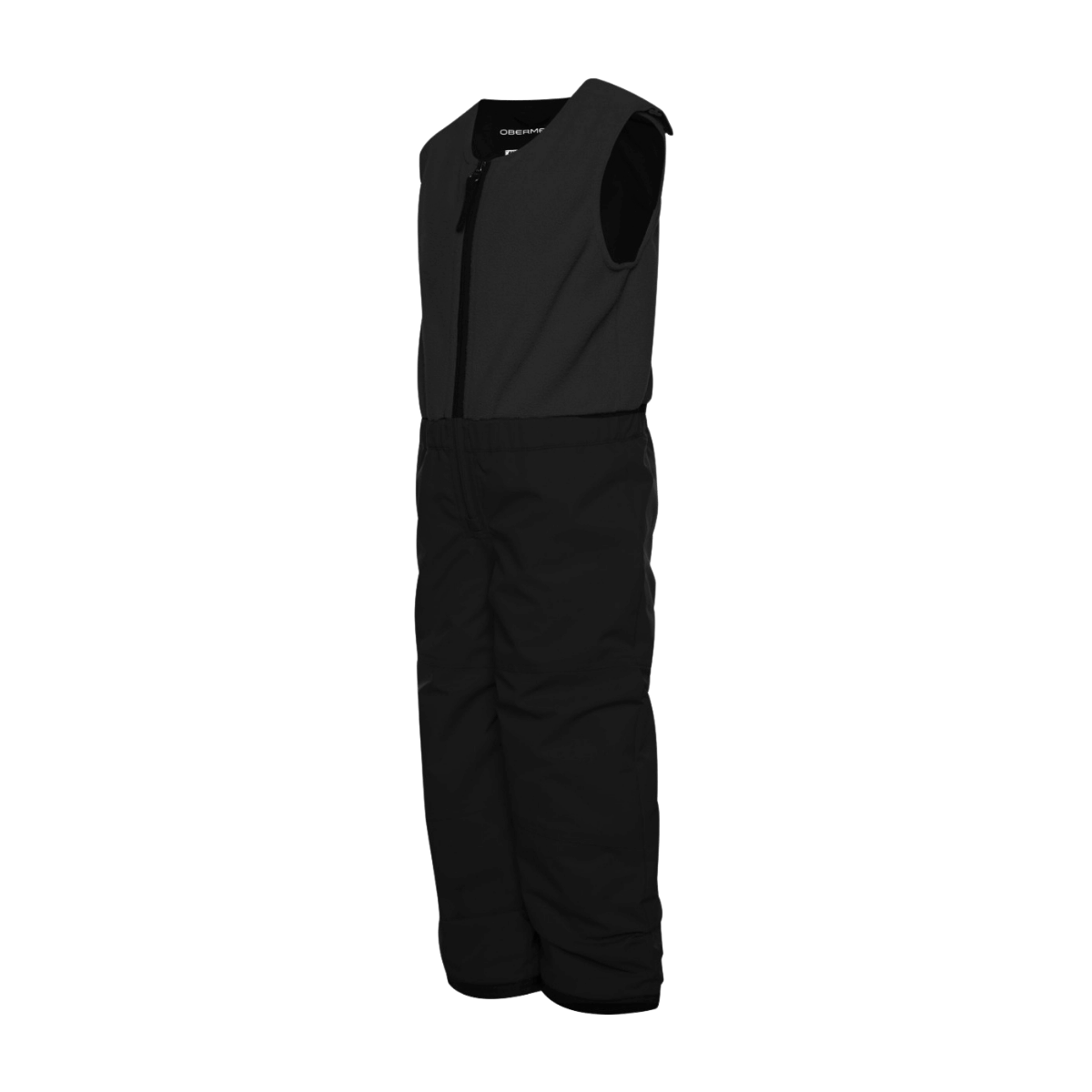OBERMEYER KIDS' OUTER LIMITS BIB PANT - BLACK - SIDE VIEW