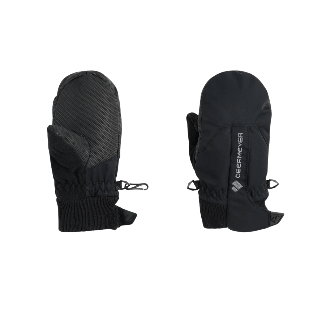 OBERMEYER KIDS' THUMBS UP MITTEN - BLACK
