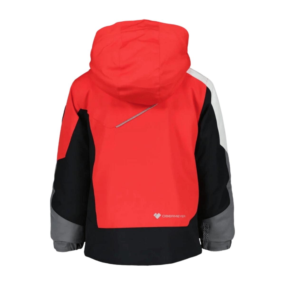 OBERMEYER BOYS' ORB JACKET - RED - BACK VIEW