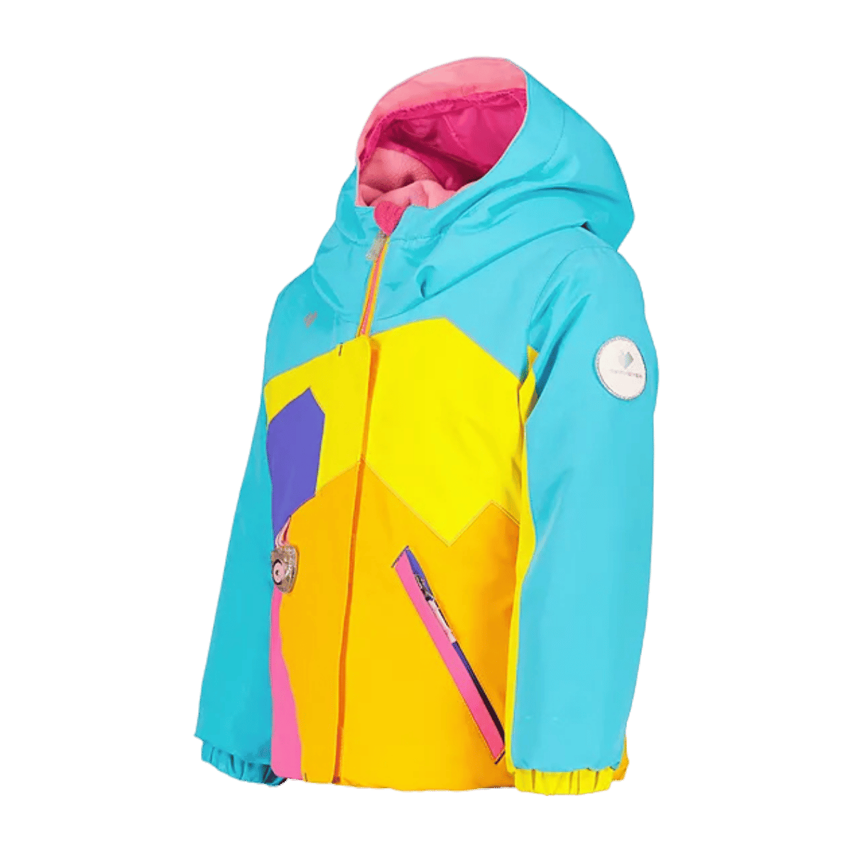 OBERMEYER GIRLS’ LISSA JACKET – SOLE - SIDE VIEW