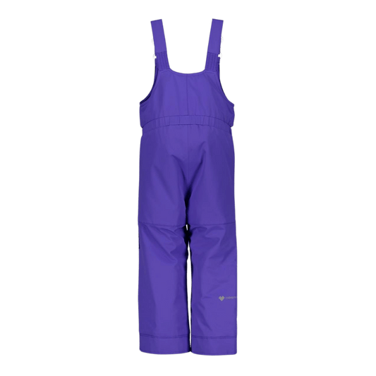 OBERMEYER GIRLS' SNOVERALL PANT - PURPLE - FRONT VIEW