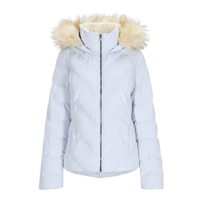 OBERMEYER WOMEN'S BOMBSHELL JACKET - BLUE ICE - FRONT VIEW