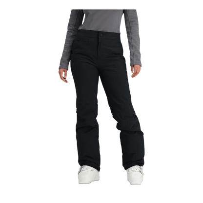 OBERMEYER SUGARBUSH STRETCH PANT- BLACK - FRONT VIEW