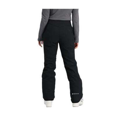 OBERMEYER WOMEN'S SUGARBUSH STRETCH PANT - BLACK - BACK VIEW