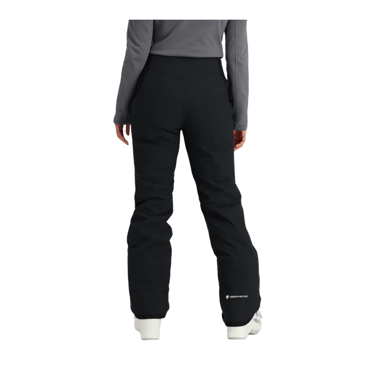 OBERMEYER SUGARBUSH STRETCH PANT- BLACK - BACK VIEW