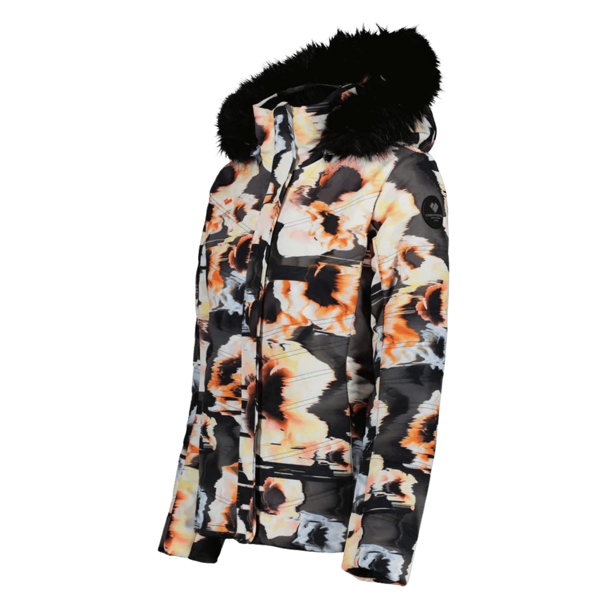 OBERMEYER WOMEN'S TUSCANY II JACKET - SIDE VIEW