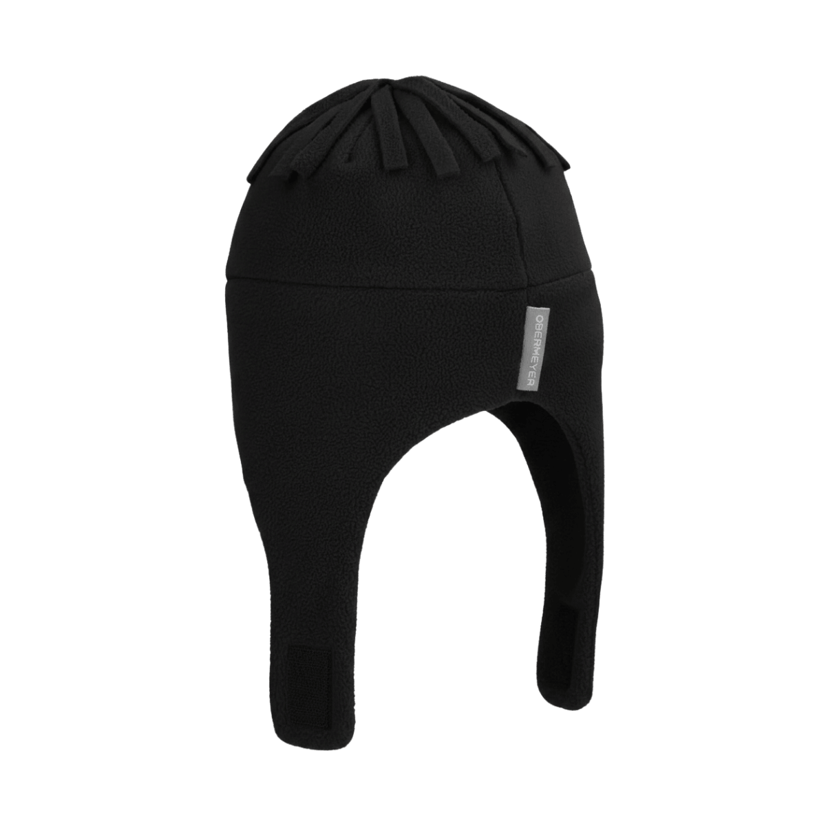 OBERMEYER YOUTH ORBIT FLEECE HAT - BLACK - BACK VIEW