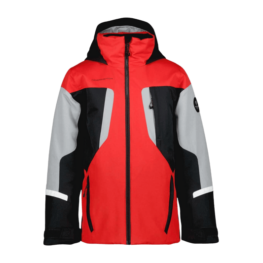 OBERMEYER BOYS' FLEET JACKET - BRAKELIGHT - FRONT VIEW