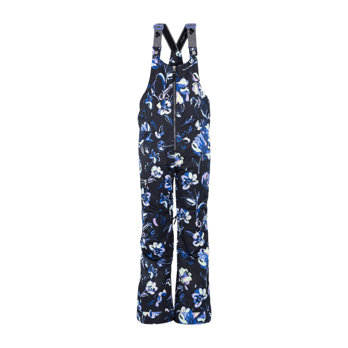 OBERMEYER GIRLS' ANYA BIB PANT - NIGHT LIFE - FRONT VIEW