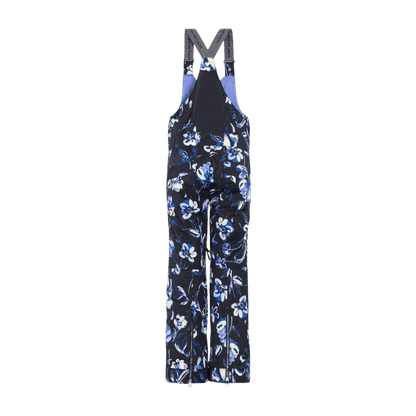 OBERMEYER GIRLS' ANYA BIB PANT - NIGHT LIFE - BACK VIEW