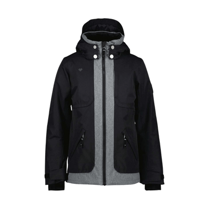 OBERMEYER JUNE JACKET - BLACK - FRONT VIEW