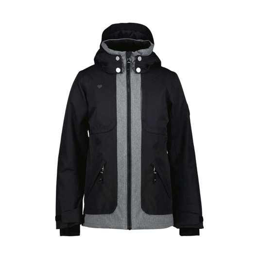 OBERMEYER JUNE JACKET - BLACK - FRONT VIEW