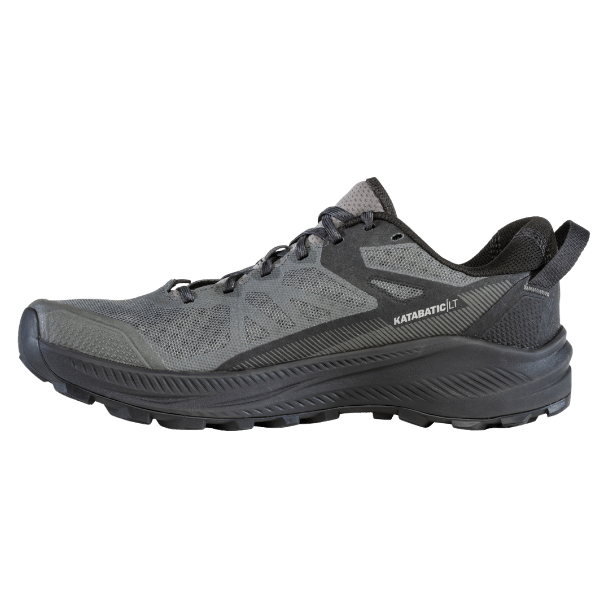 OBOZ KATABATIC LIGHTWEIGHT LOW CHARCOAL LEFT VIEW