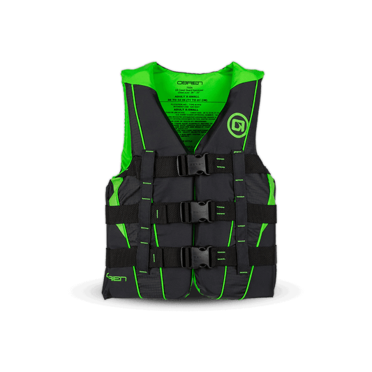 OBRIEN Teen Nylon Vest in Lime