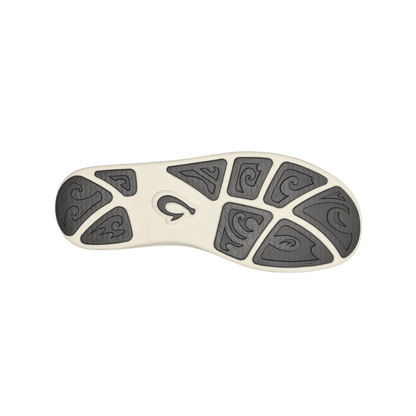 OLUKAI NOHEA MOKU LACE SHOE -  DARK SHADOW - BOTTOM SOLE VIEW