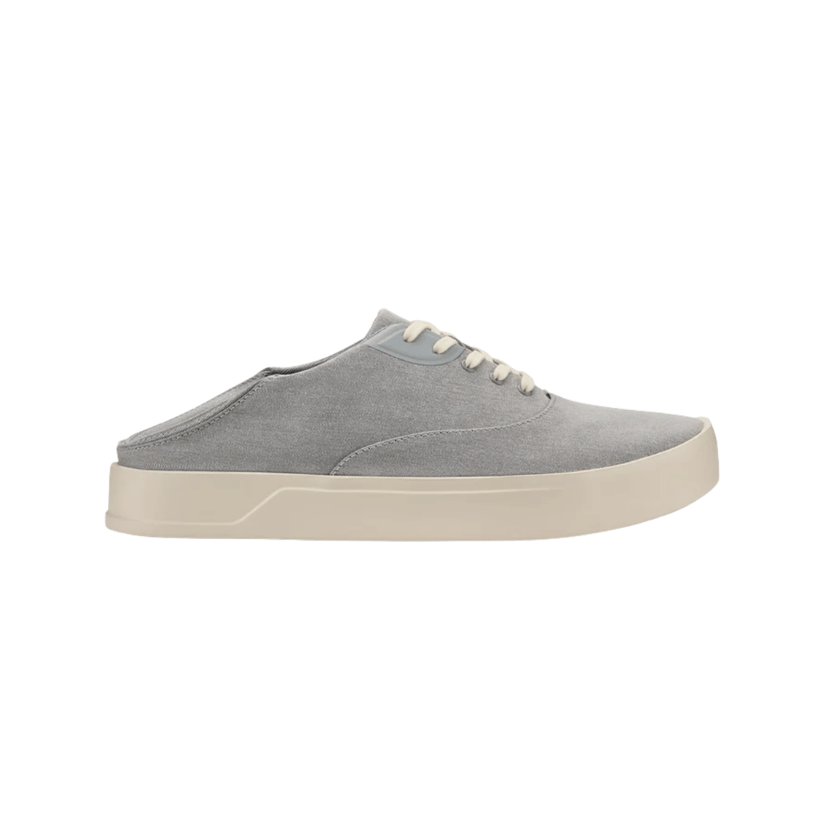 OLUKAI TRADEWIND LIGHT WEIGHT SNEAKERS - COOLER GREY - SIDE VIEW