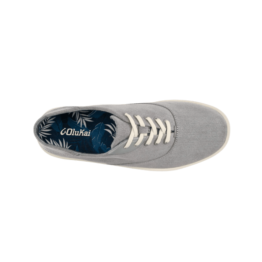 OLUKAI TRADEWIND LIGHT WEIGHT SNEAKERS - COOLER GREY - TOP VIEW