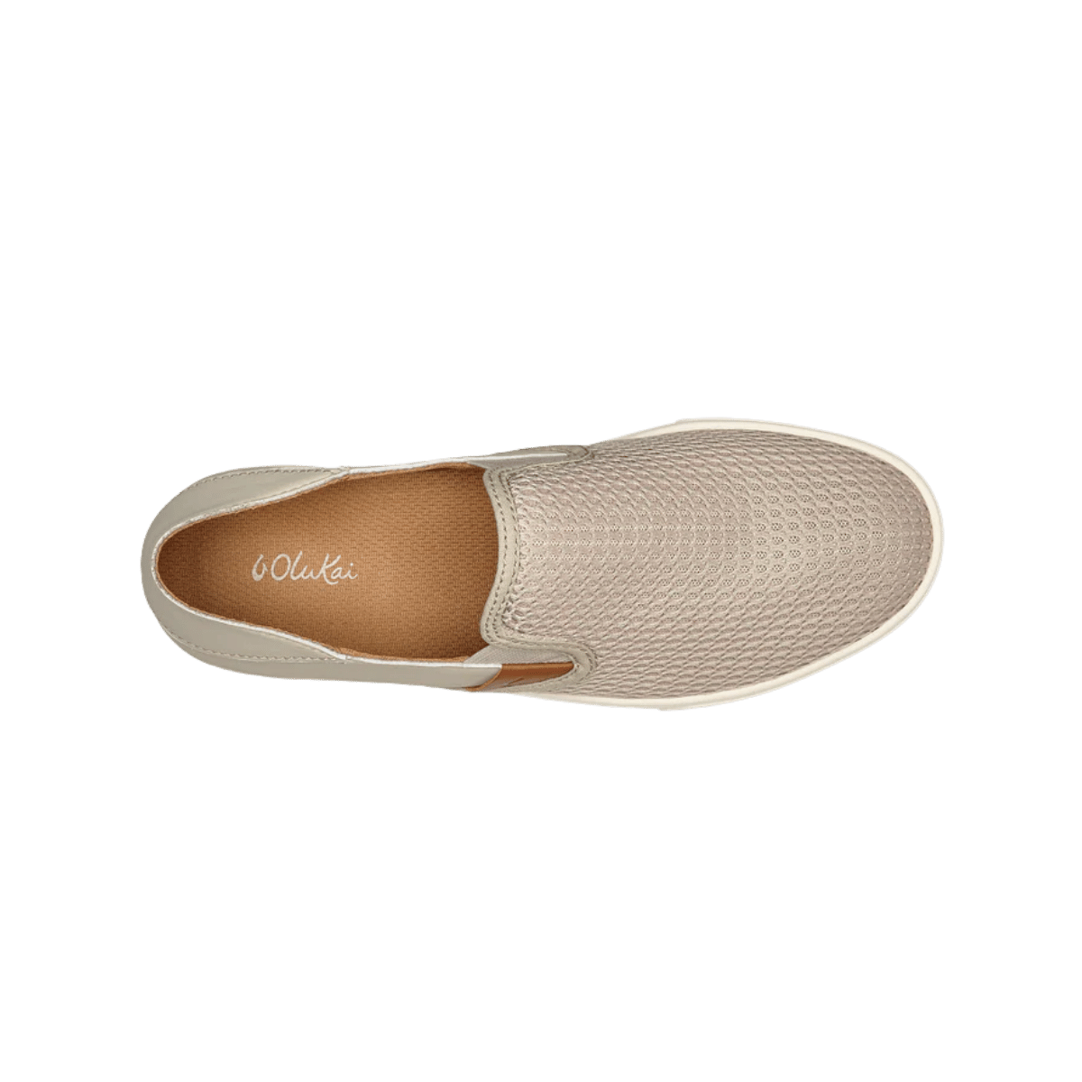 OLUKAI PEHUEA SLIP-ON - TAPA/TAPA - TOP VIEW