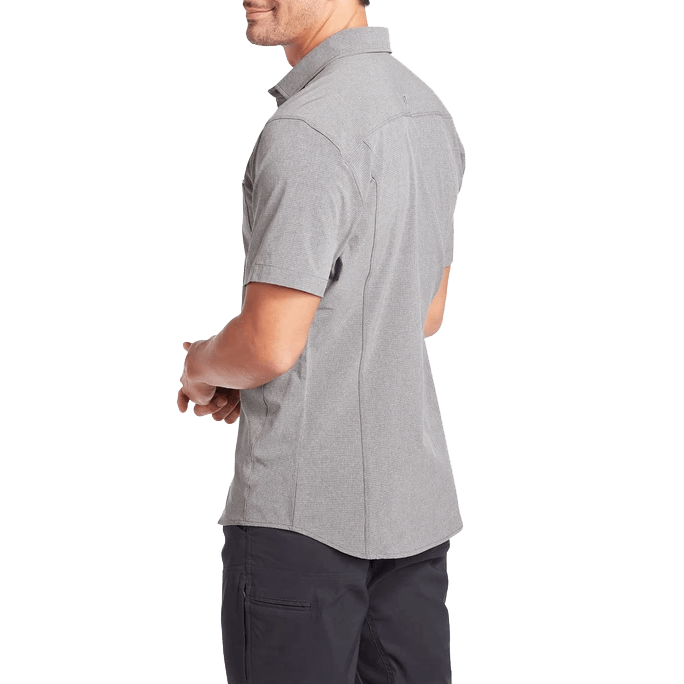 KUHL OPTIMIZR SS SHIRT - ANCHOR GRAY SIDE