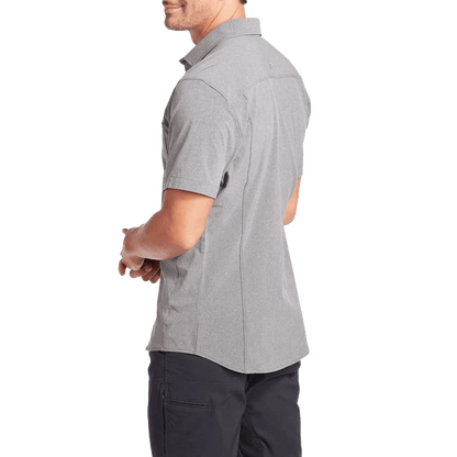 KUHL OPTIMIZR SS SHIRT - ANCHOR GRAY SIDE