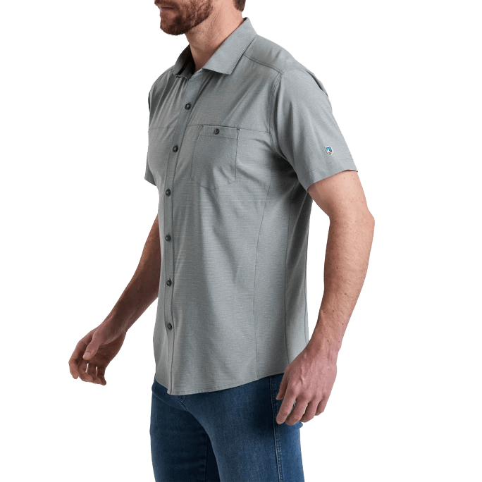 KUHL OPTIMIZR SS SHIRT - SLATE SIDE