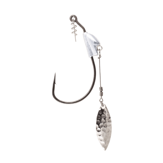 OWNER AMERICAN FLASHY SWIMMER HOOK - SILVER WILLOWLEAF