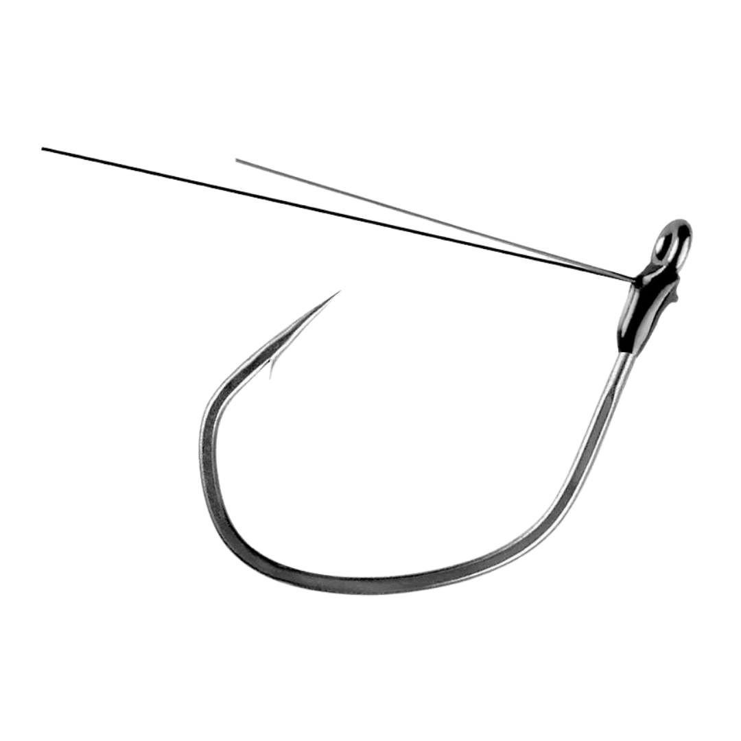 OWNER AMERICAN JUNGLE WACKY WEEDLESS HOOK - 1/0 / 4 PER PACK