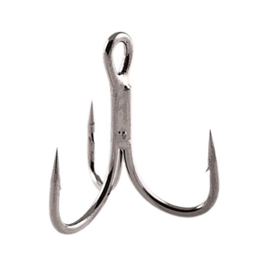 OWNER AMERICAN ST-56 TREBLE HOOK - SIZE 2 / 7 PK - BLACK CHROME