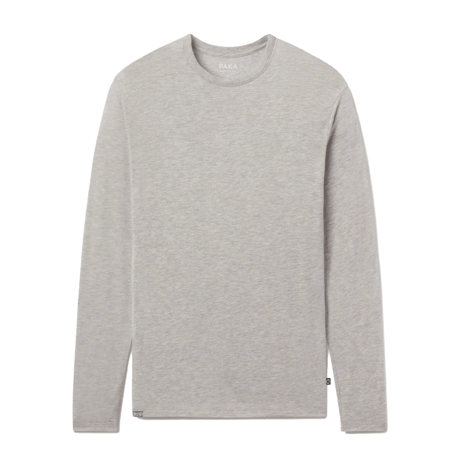 PAKA AIRE LONG SLEEVE- HEATHER GREY