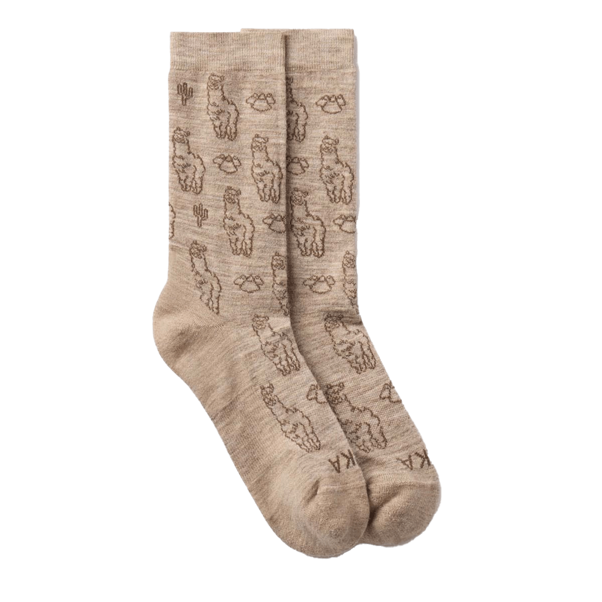 PAKA ESSENTIAL SEBASTIAN CREW SOCKS TIMBER
