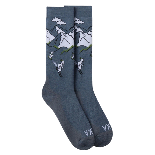 PAKA SNOW SEBASTIAN SOCKS- INDIGO
