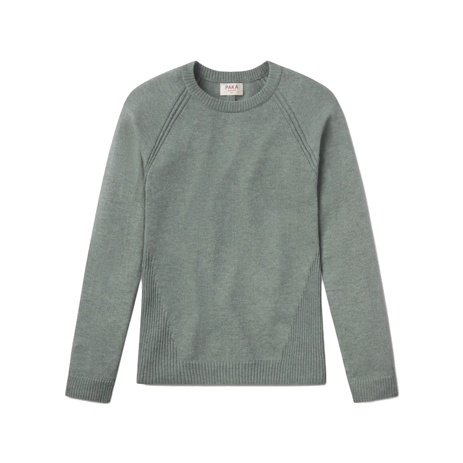 PAKA WOMEN'S ULTRALIGHT CREW- LICHEN