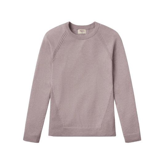 PAKA WOMEN'S ULTRALIGHT CREW- SMOKEY LAVENDER